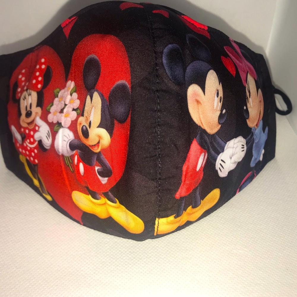 Mickey & Minnie face mask